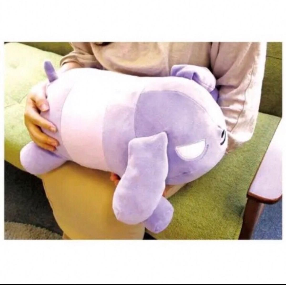 バクの特大抱きまくら ぬいぐるみ　クッション　T's Factory クロミ 特大！バクの抱きまくら - T'S FACTORY